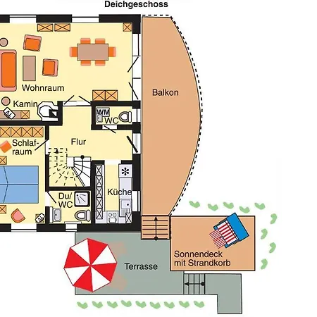 Appartement Duenenhof Duenenhof Whg. D-04 *
